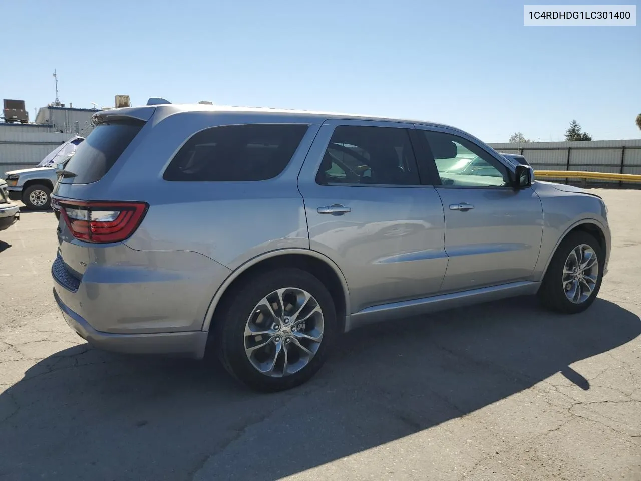 2020 Dodge Durango Gt VIN: 1C4RDHDG1LC301400 Lot: 71418584