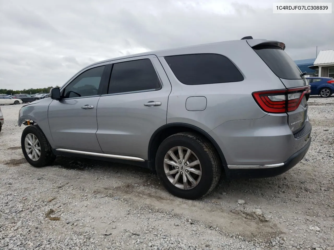 2020 Dodge Durango Ssv VIN: 1C4RDJFG7LC308839 Lot: 71671634