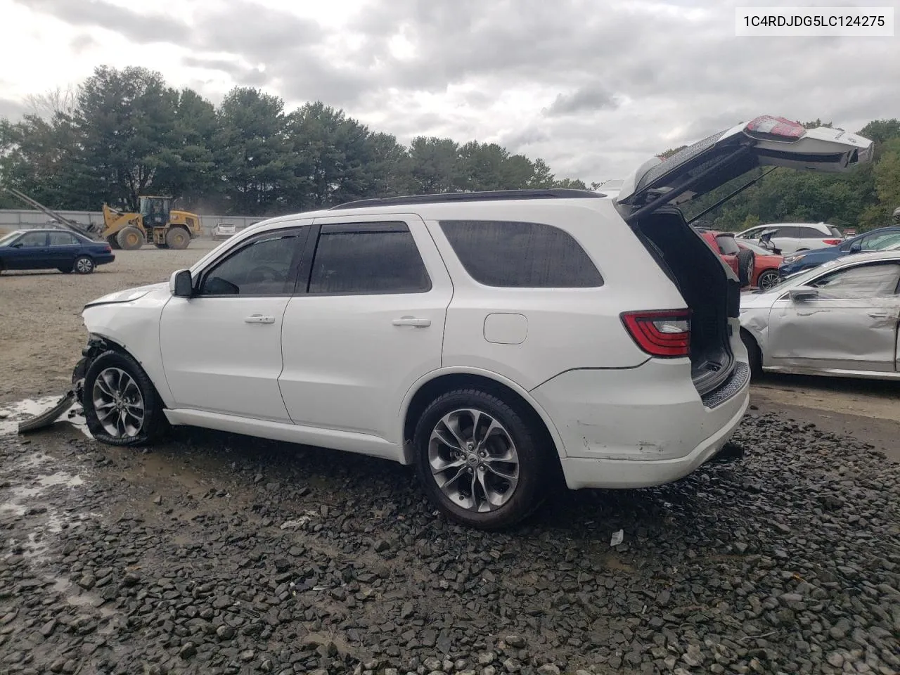 2020 Dodge Durango Gt VIN: 1C4RDJDG5LC124275 Lot: 71760404