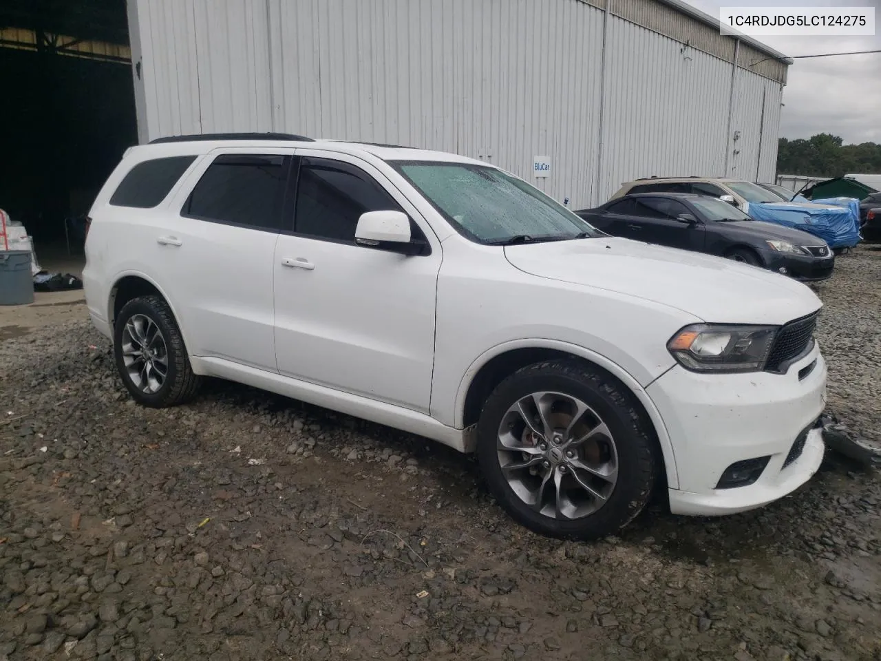 2020 Dodge Durango Gt VIN: 1C4RDJDG5LC124275 Lot: 71760404