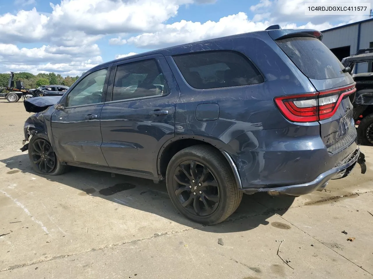 2020 Dodge Durango Gt VIN: 1C4RDJDGXLC411577 Lot: 72429914