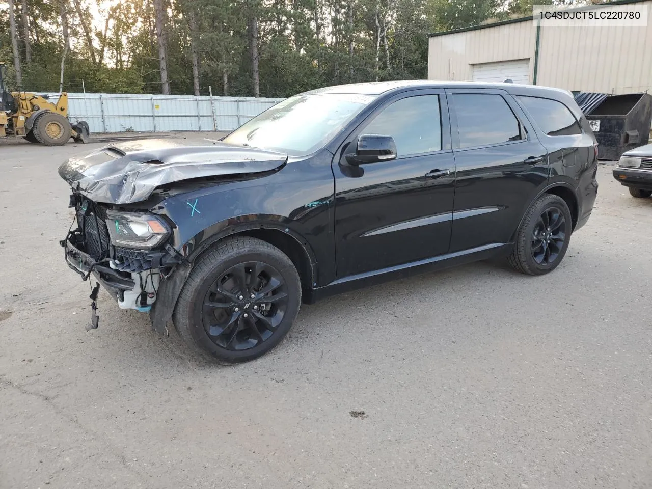 2020 Dodge Durango R/T VIN: 1C4SDJCT5LC220780 Lot: 72636744