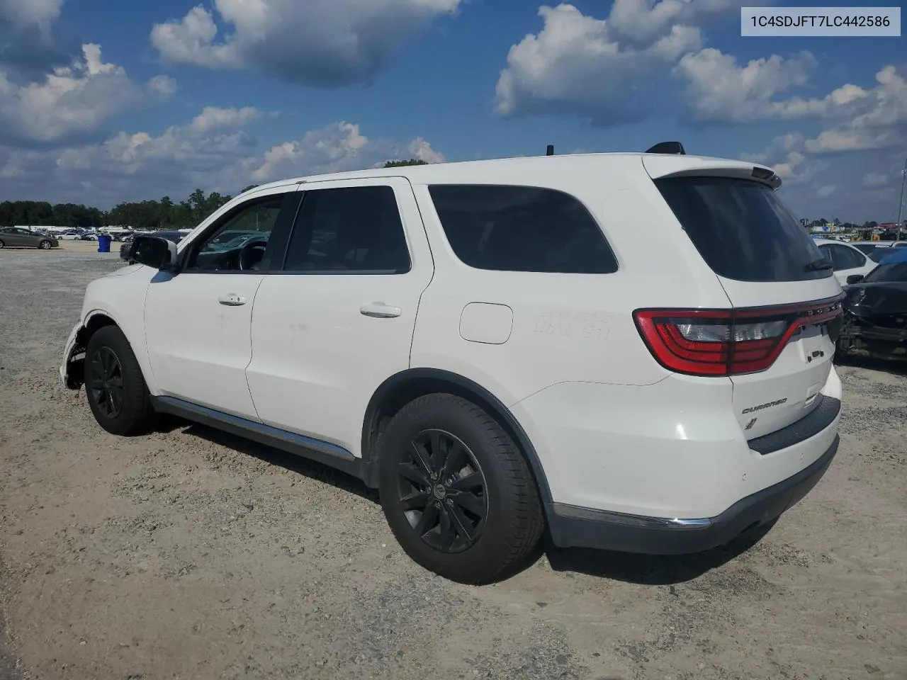 1C4SDJFT7LC442586 2020 Dodge Durango Ssv