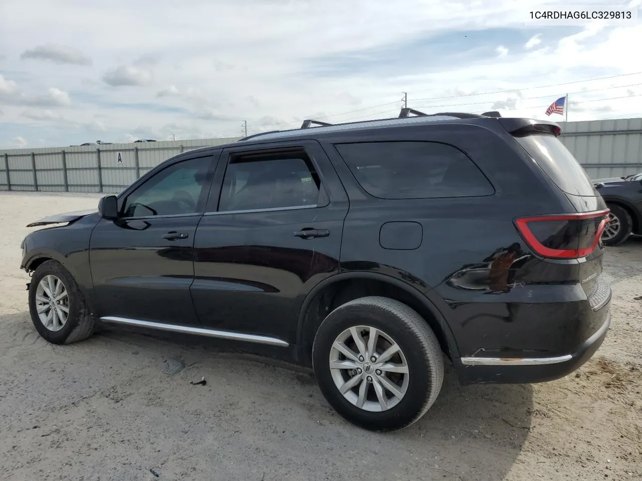 2020 Dodge Durango Sxt VIN: 1C4RDHAG6LC329813 Lot: 72844584