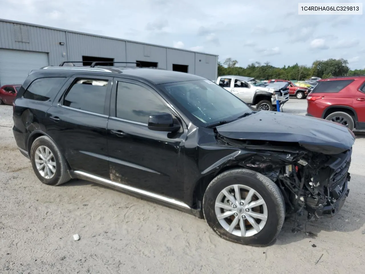 2020 Dodge Durango Sxt VIN: 1C4RDHAG6LC329813 Lot: 72844584