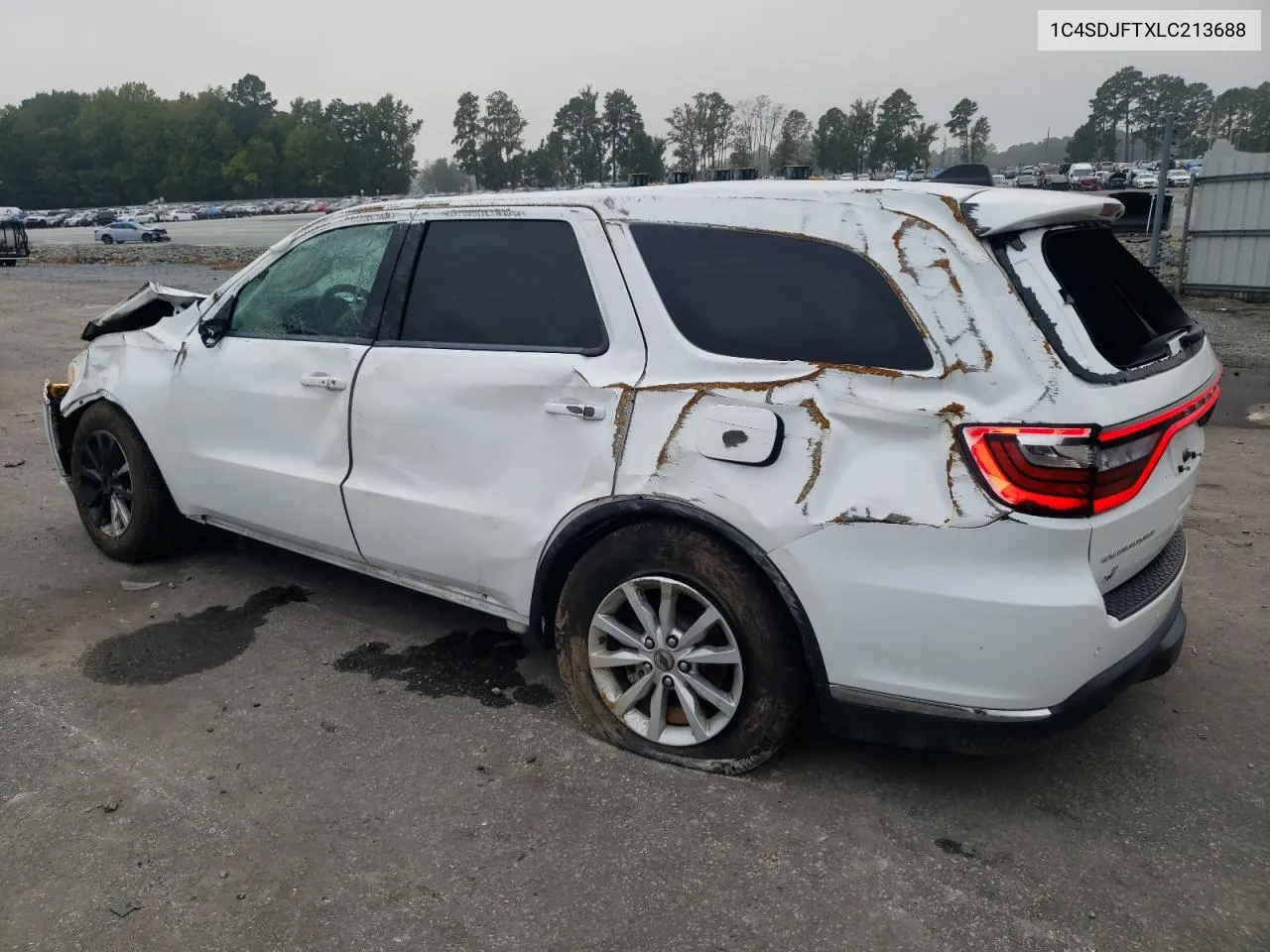 1C4SDJFTXLC213688 2020 Dodge Durango Ssv