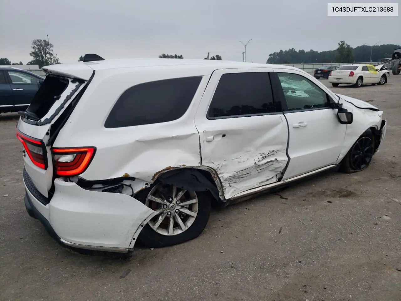 2020 Dodge Durango Ssv VIN: 1C4SDJFTXLC213688 Lot: 73195244