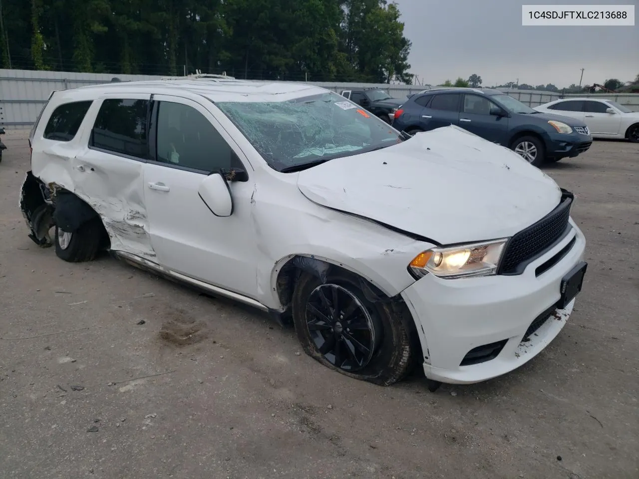 2020 Dodge Durango Ssv VIN: 1C4SDJFTXLC213688 Lot: 73195244