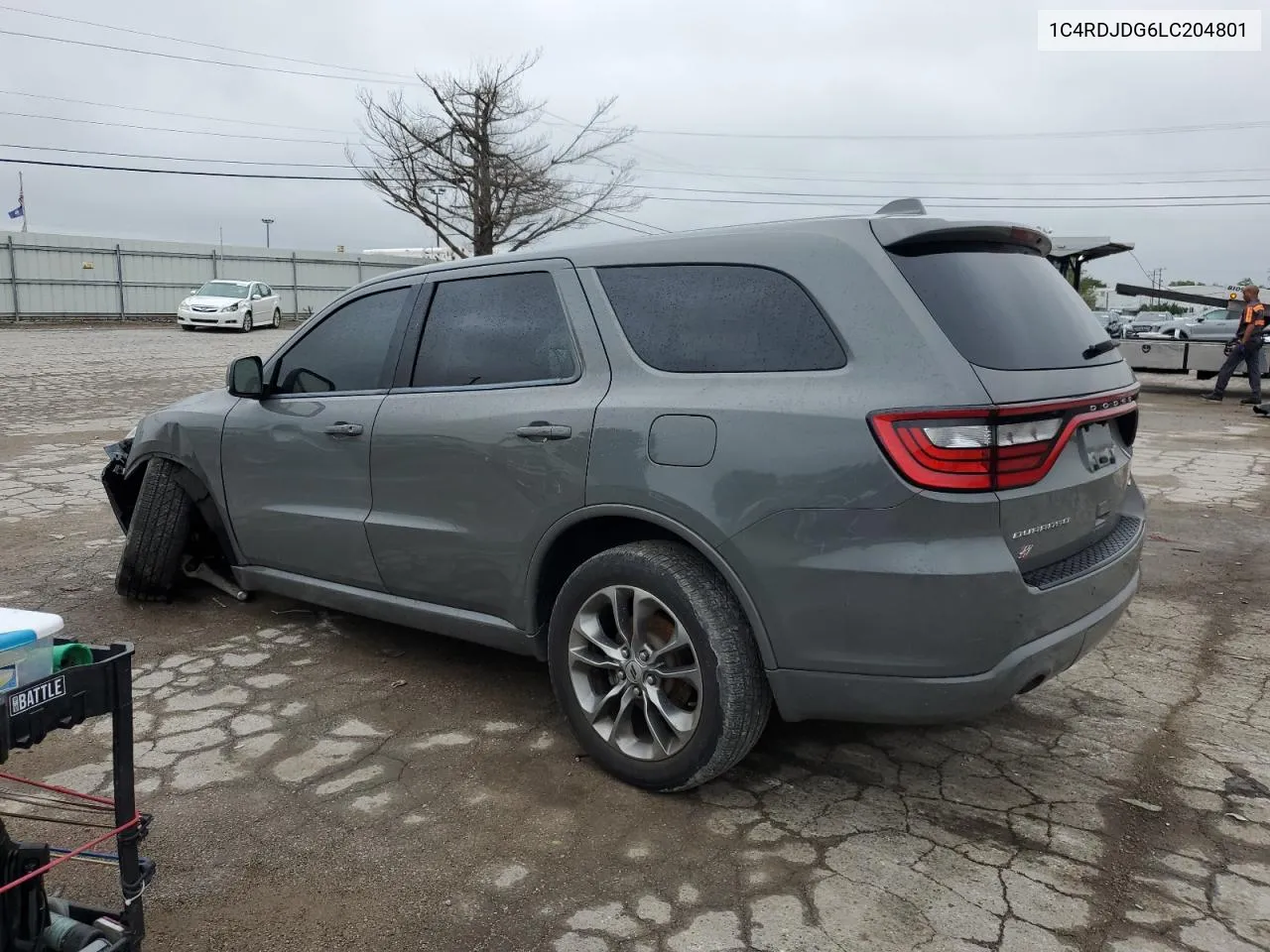 2020 Dodge Durango Gt VIN: 1C4RDJDG6LC204801 Lot: 73199134