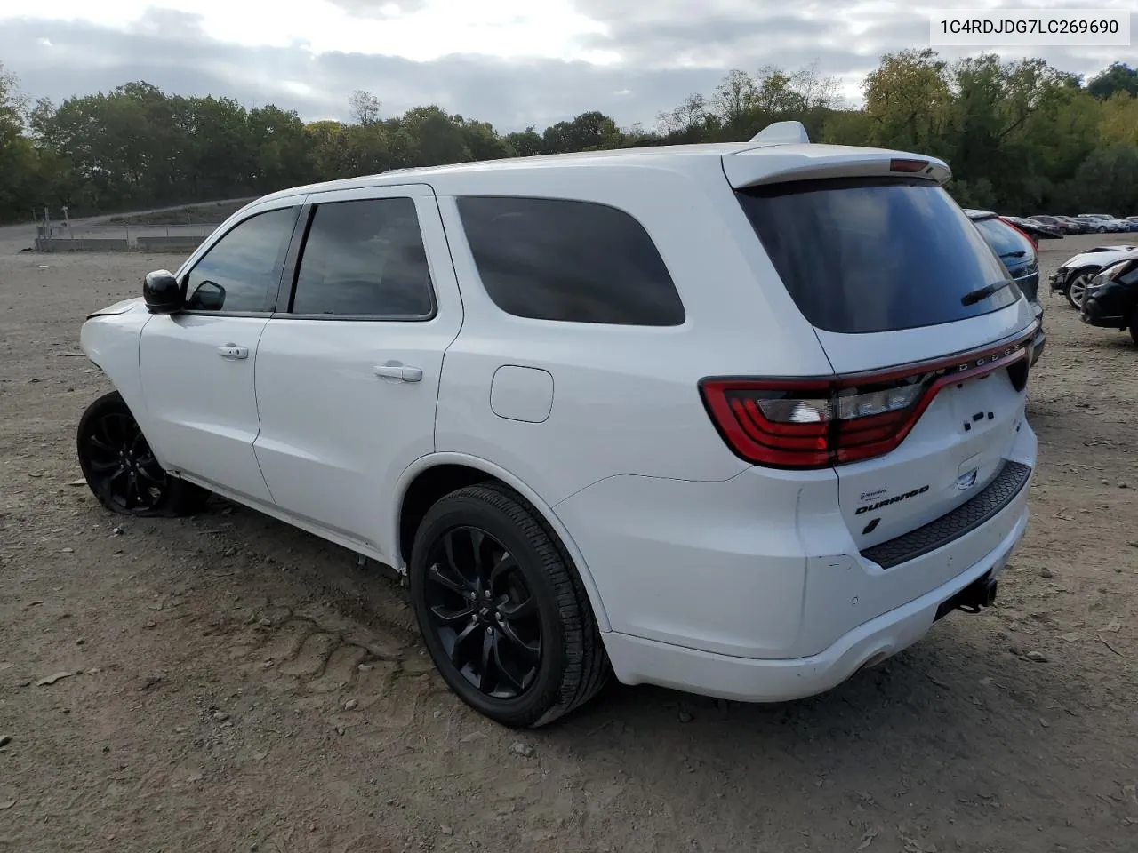 2020 Dodge Durango Gt VIN: 1C4RDJDG7LC269690 Lot: 73211364