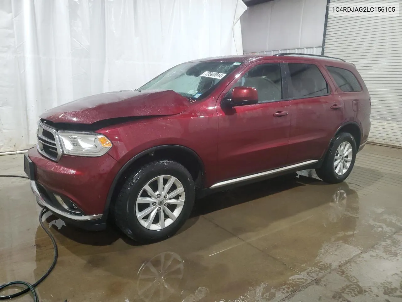 1C4RDJAG2LC156105 2020 Dodge Durango Sxt