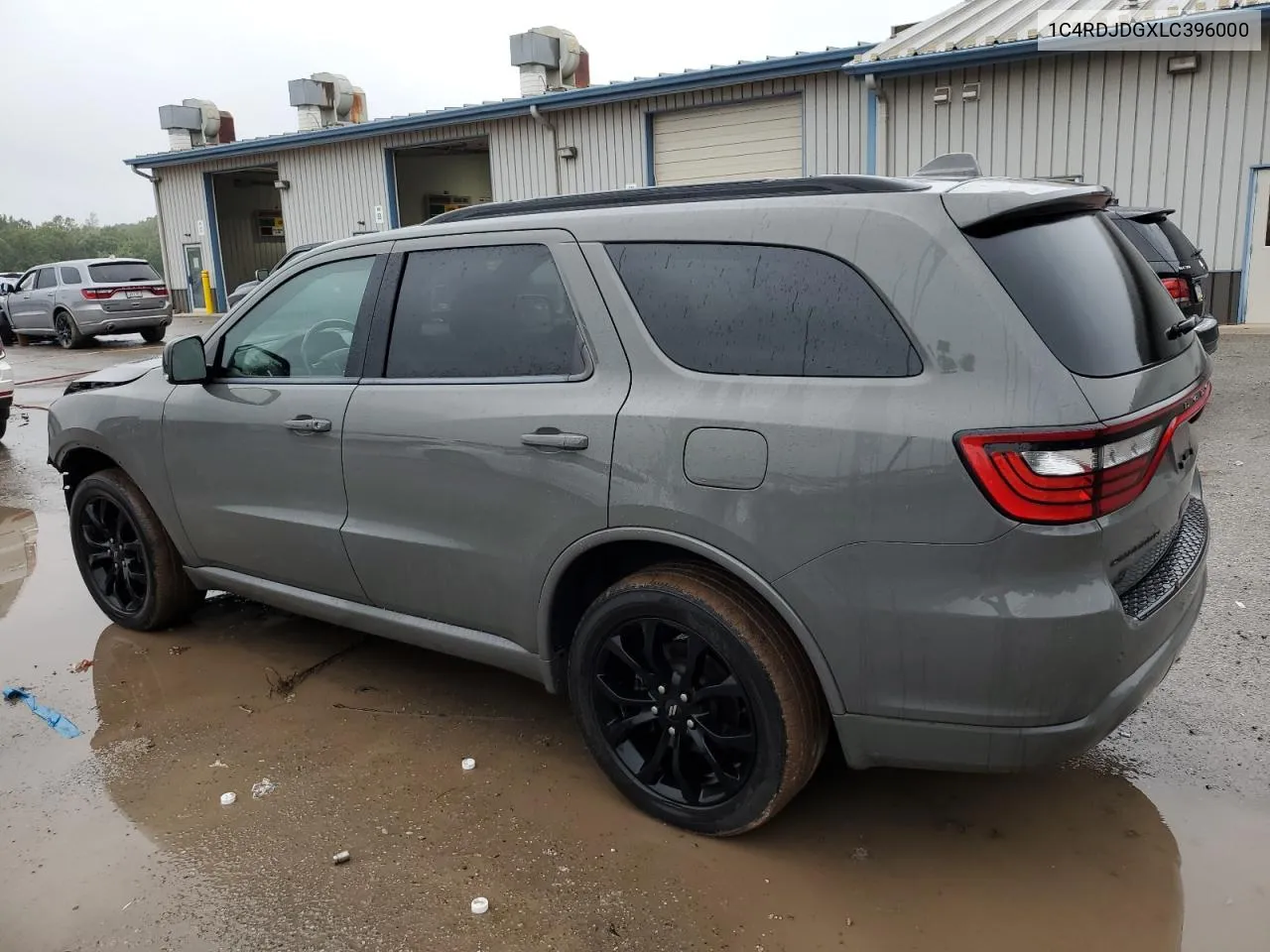 2020 Dodge Durango Gt VIN: 1C4RDJDGXLC396000 Lot: 73554974