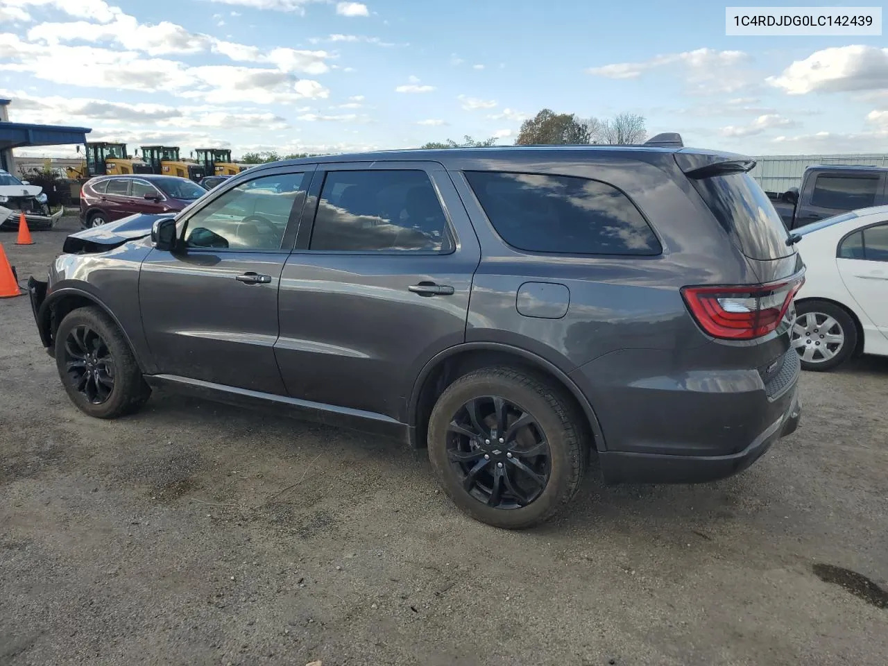 2020 Dodge Durango Gt VIN: 1C4RDJDG0LC142439 Lot: 73563044