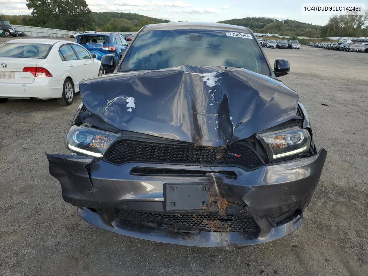 1C4RDJDG0LC142439 2020 Dodge Durango Gt