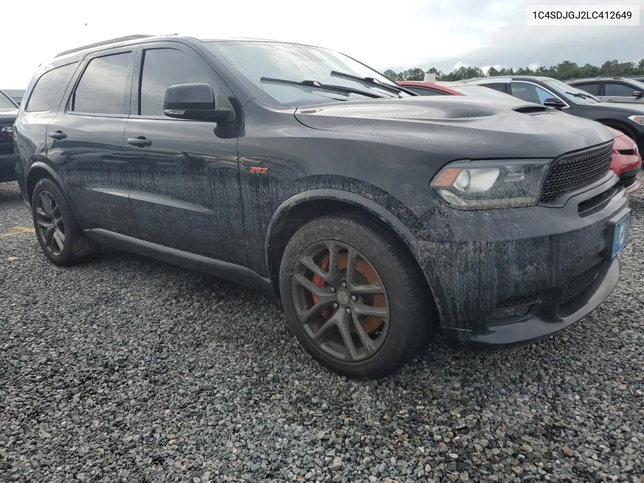 2020 Dodge Durango Srt VIN: 1C4SDJGJ2LC412649 Lot: 73854654