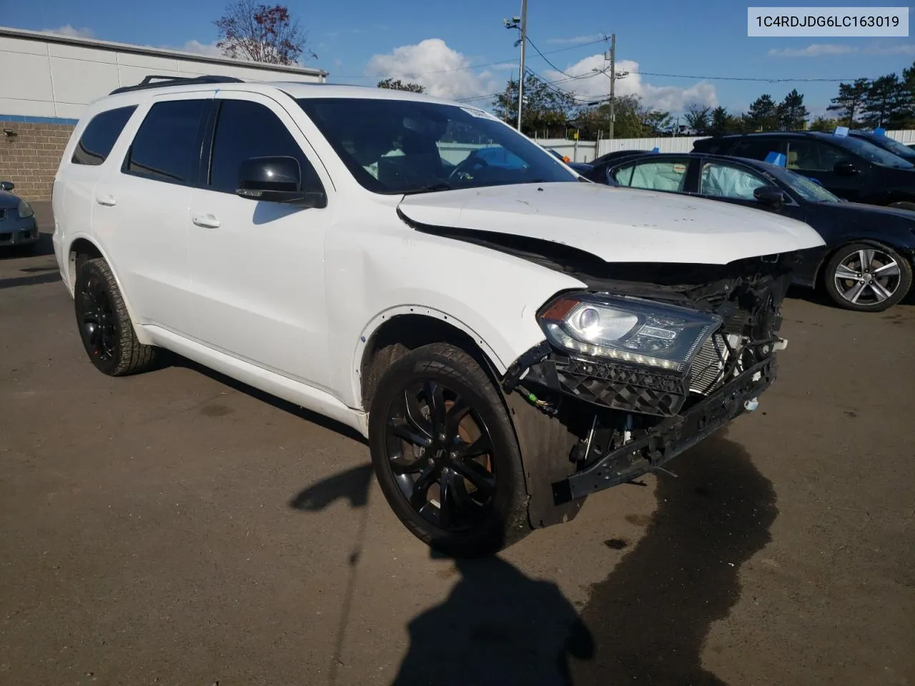 2020 Dodge Durango Gt VIN: 1C4RDJDG6LC163019 Lot: 73944014