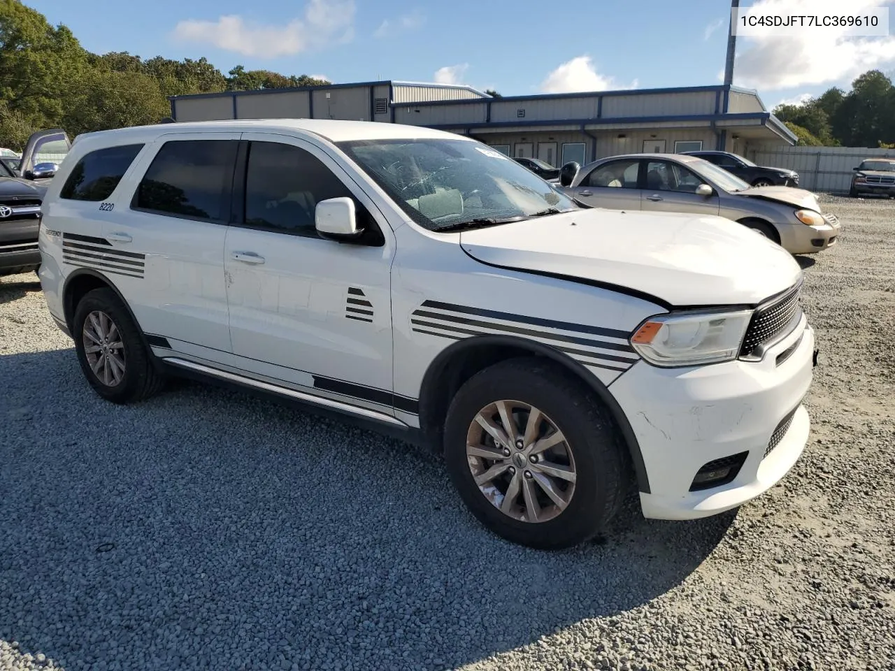 2020 Dodge Durango Ssv VIN: 1C4SDJFT7LC369610 Lot: 74168244