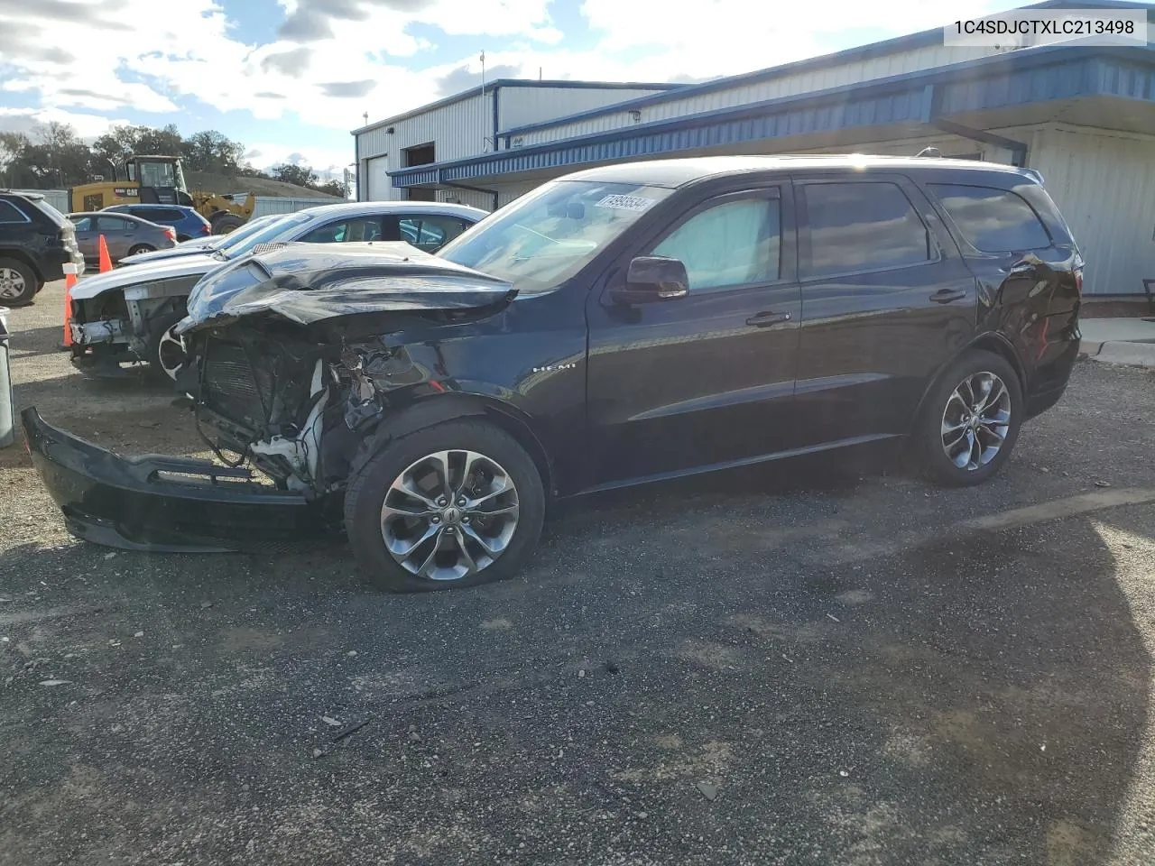 2020 Dodge Durango R/T VIN: 1C4SDJCTXLC213498 Lot: 74993534