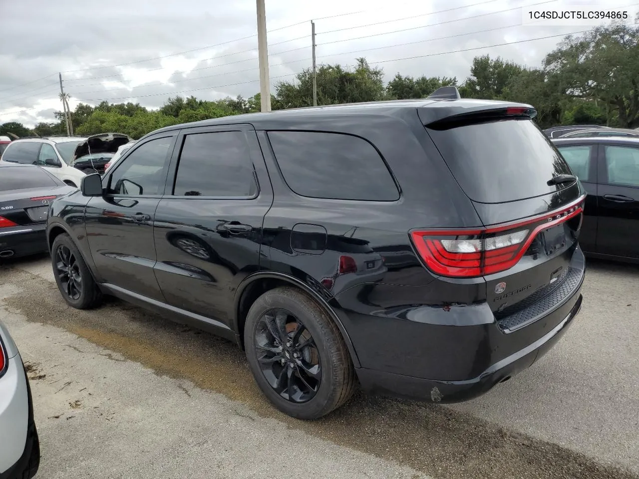 2020 Dodge Durango R/T VIN: 1C4SDJCT5LC394865 Lot: 75082174