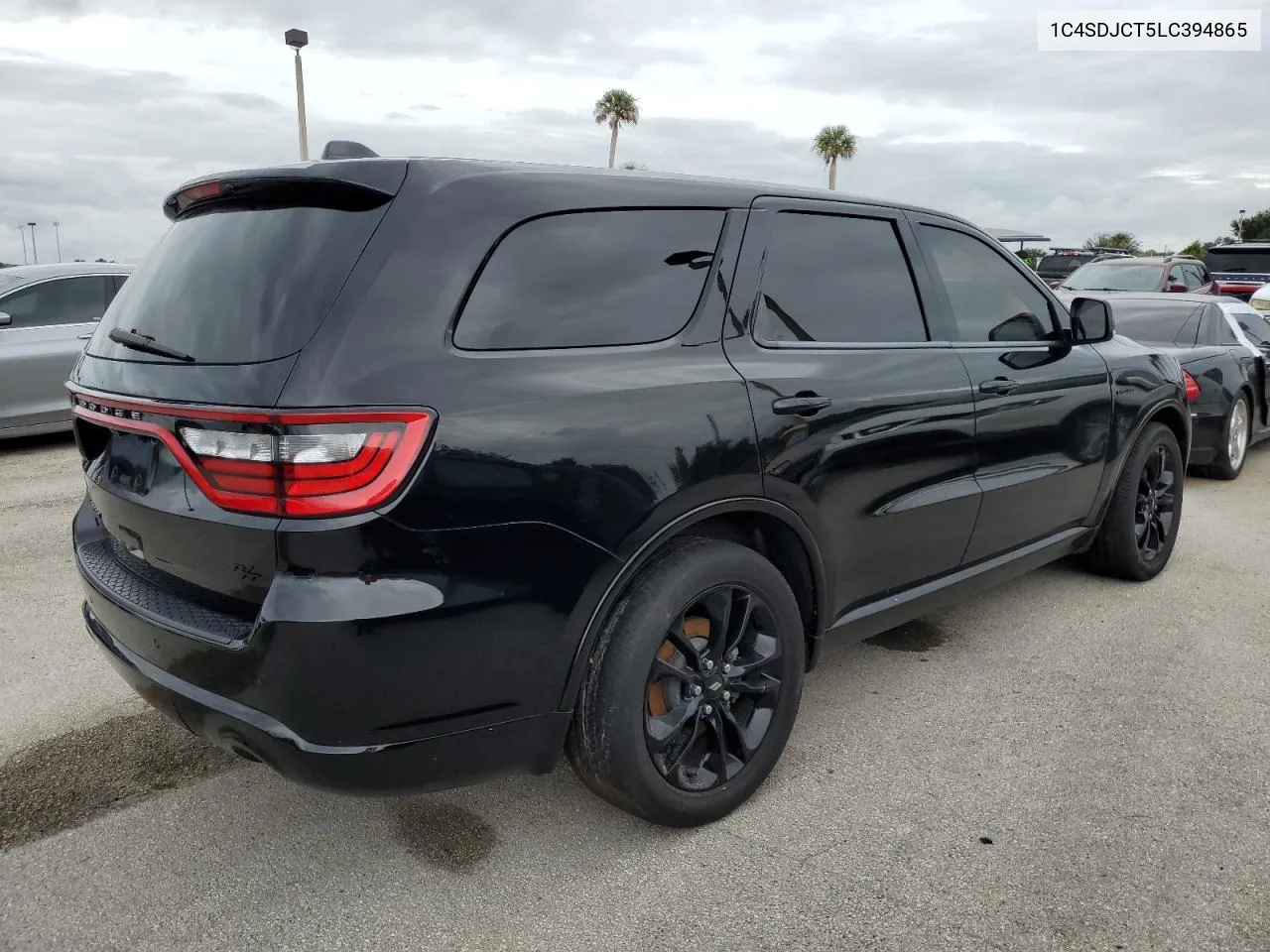 2020 Dodge Durango R/T VIN: 1C4SDJCT5LC394865 Lot: 75082174