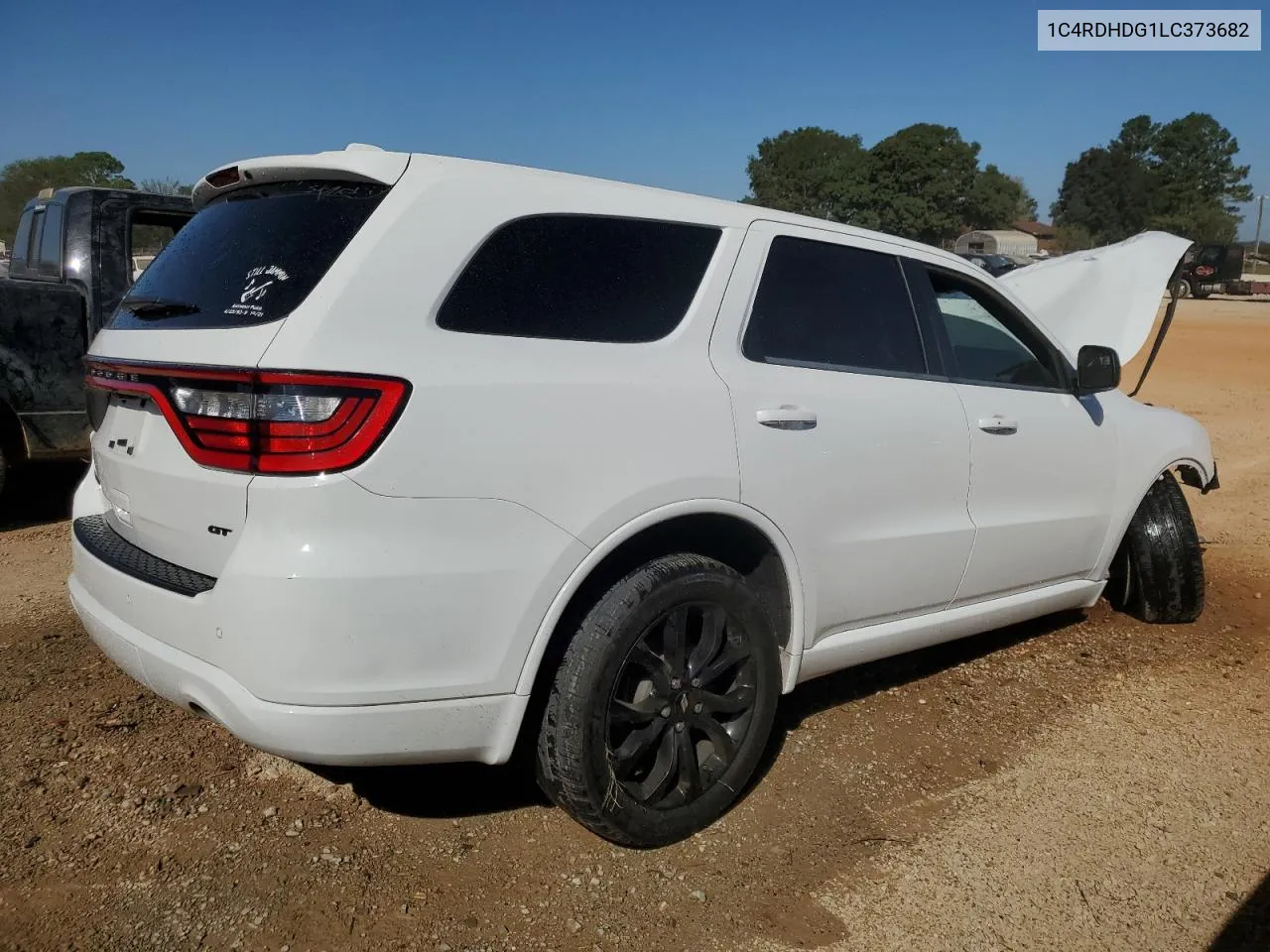 2020 Dodge Durango Gt VIN: 1C4RDHDG1LC373682 Lot: 75206244