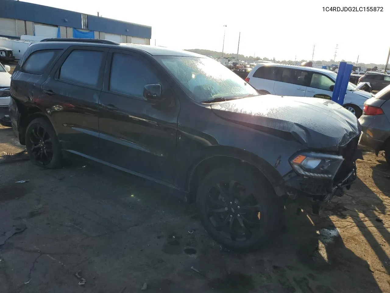 2020 Dodge Durango Gt VIN: 1C4RDJDG2LC155872 Lot: 76568324