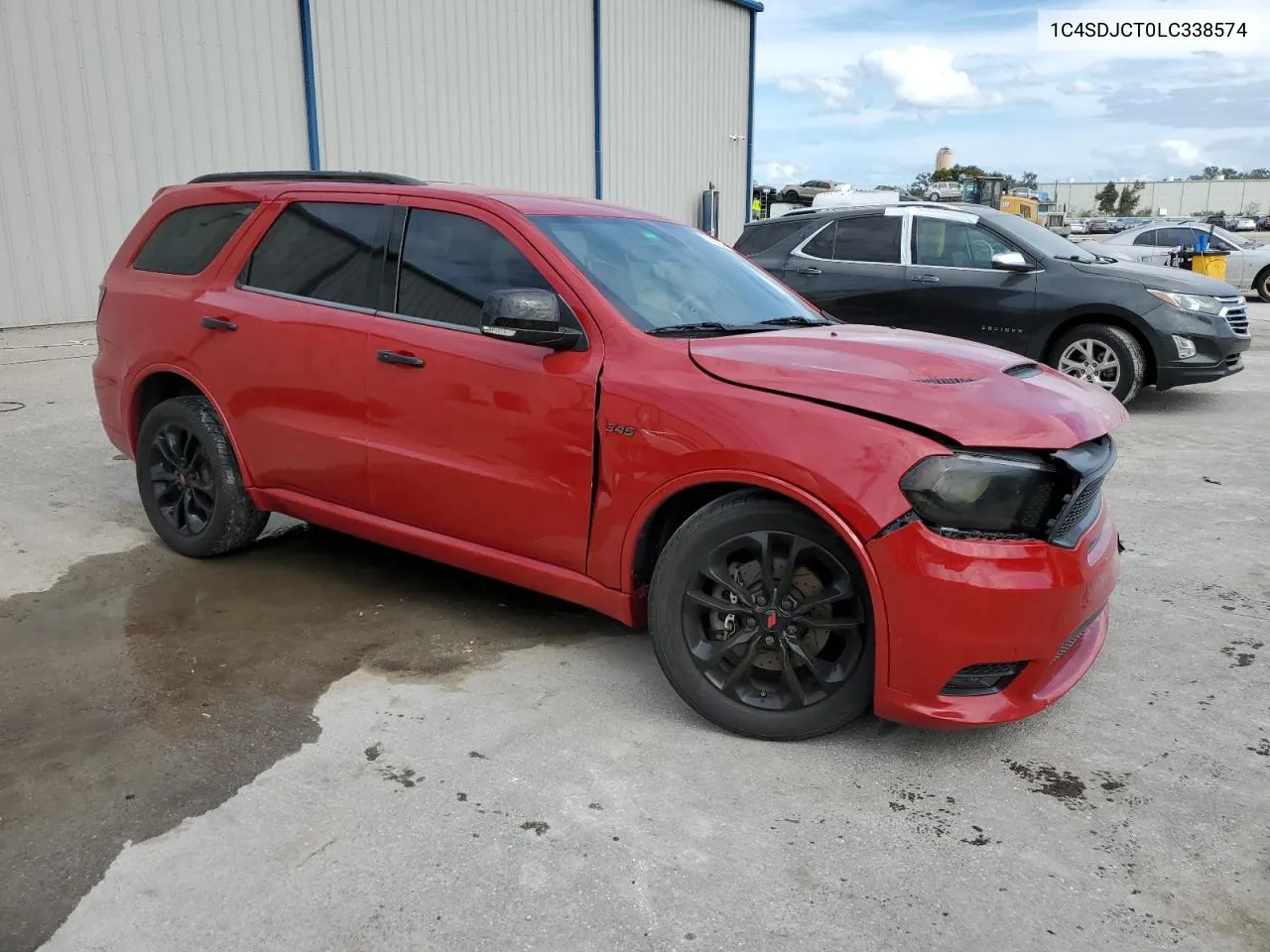 2020 Dodge Durango R/T VIN: 1C4SDJCT0LC338574 Lot: 76709304