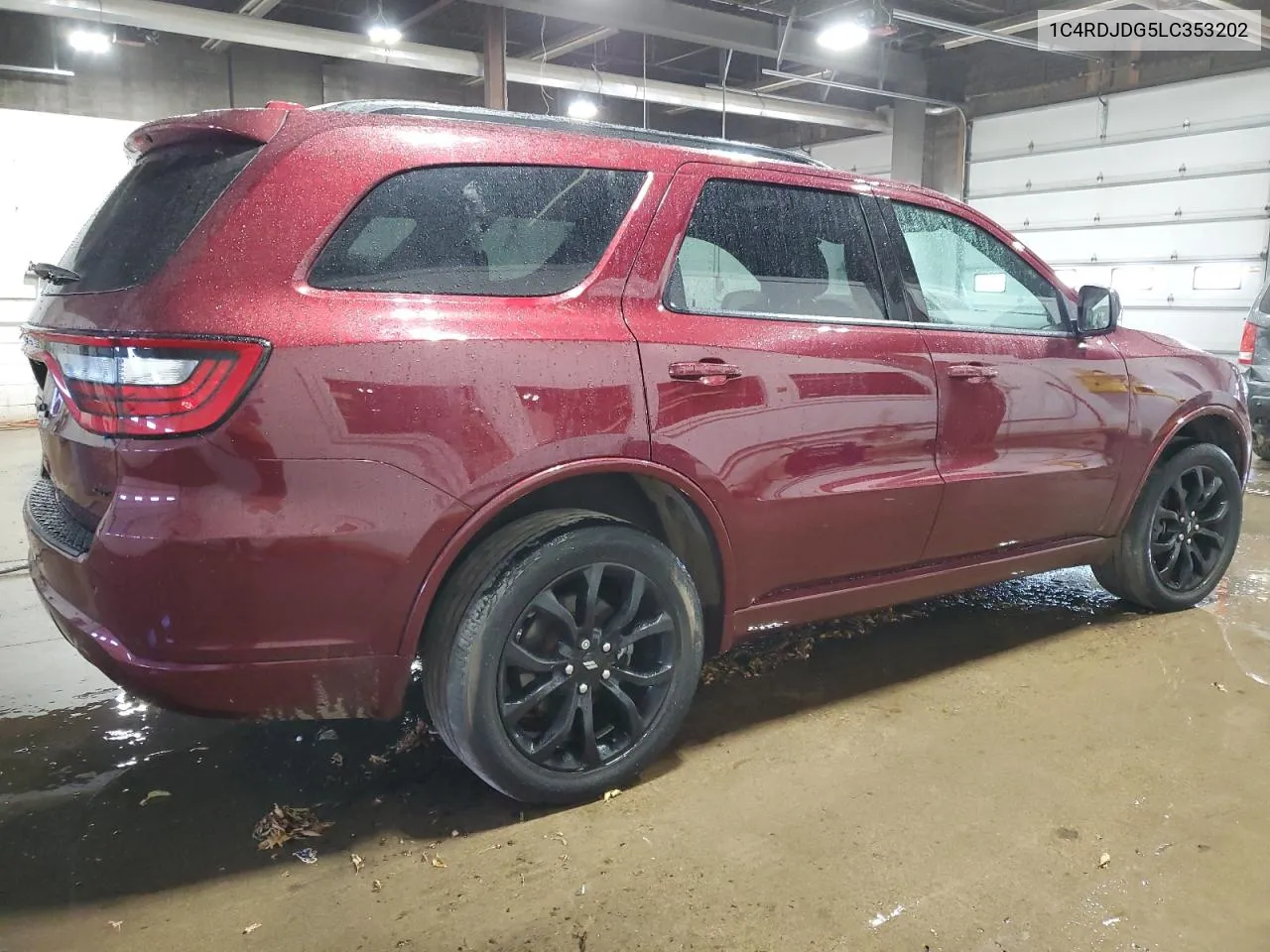 2020 Dodge Durango Gt VIN: 1C4RDJDG5LC353202 Lot: 76893384