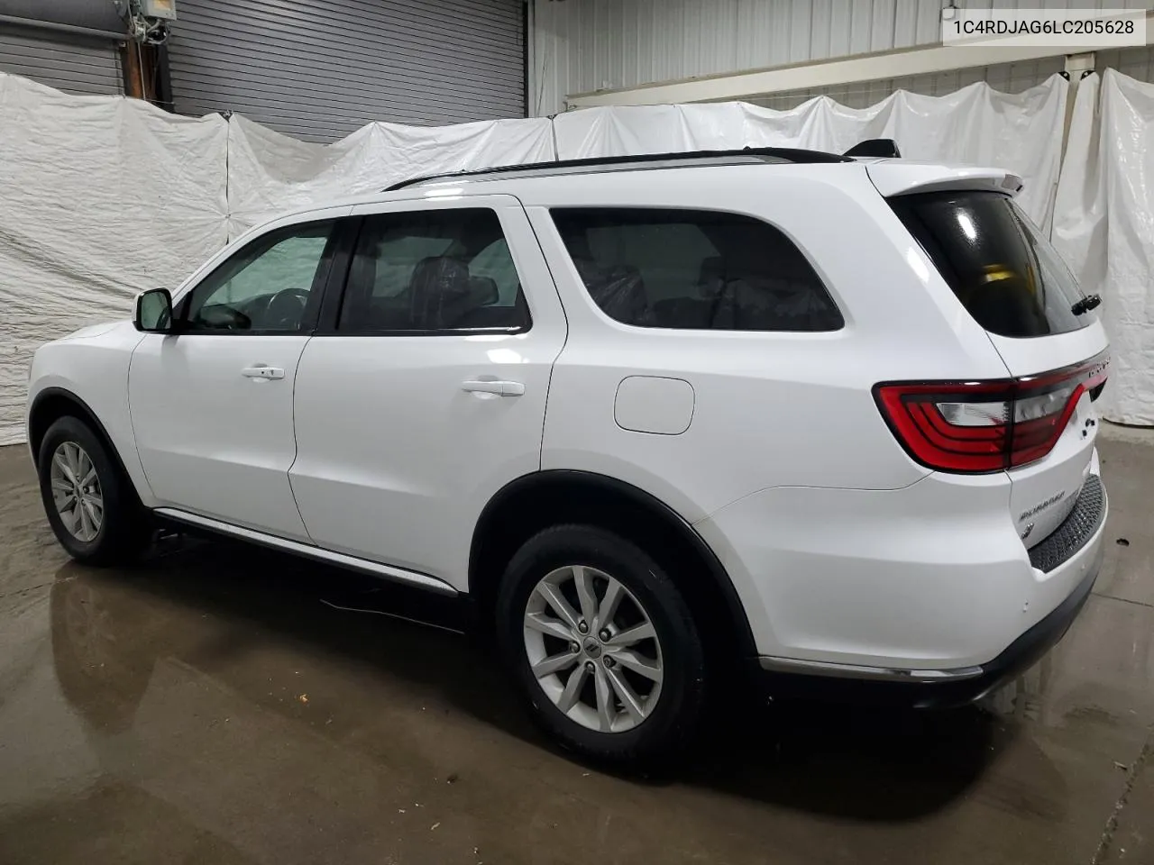 2020 Dodge Durango Sxt VIN: 1C4RDJAG6LC205628 Lot: 77219394