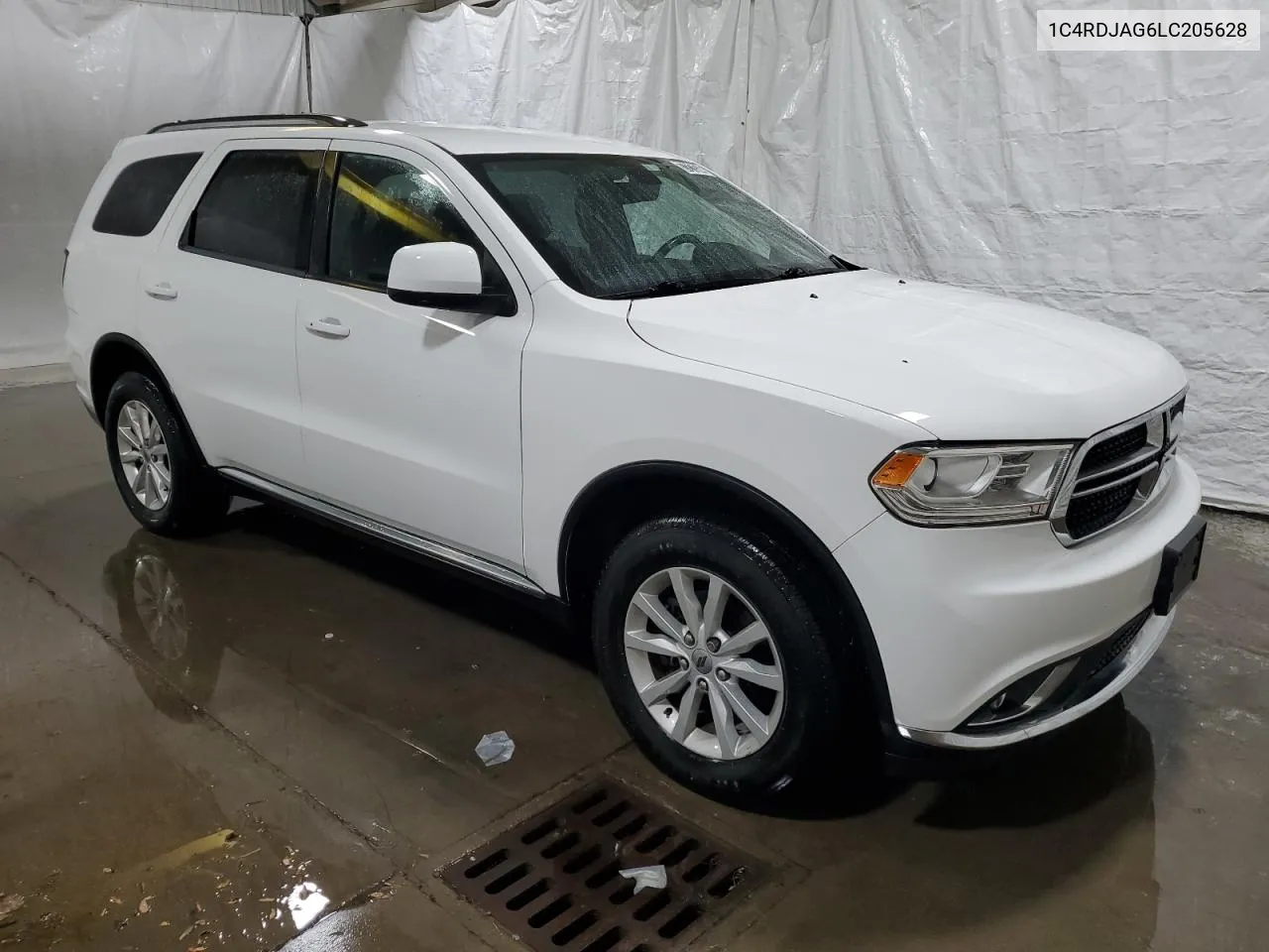 2020 Dodge Durango Sxt VIN: 1C4RDJAG6LC205628 Lot: 77219394