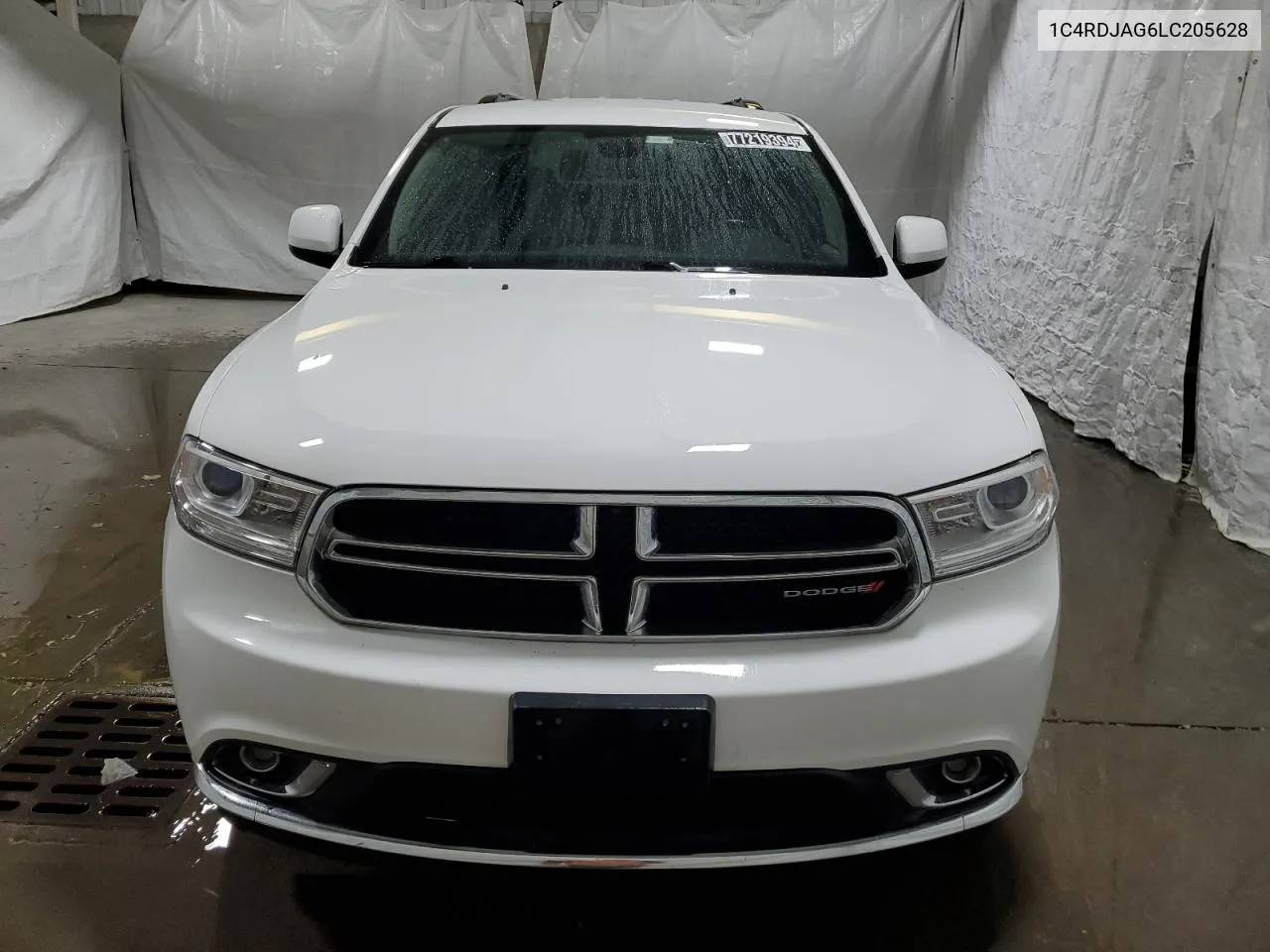 1C4RDJAG6LC205628 2020 Dodge Durango Sxt