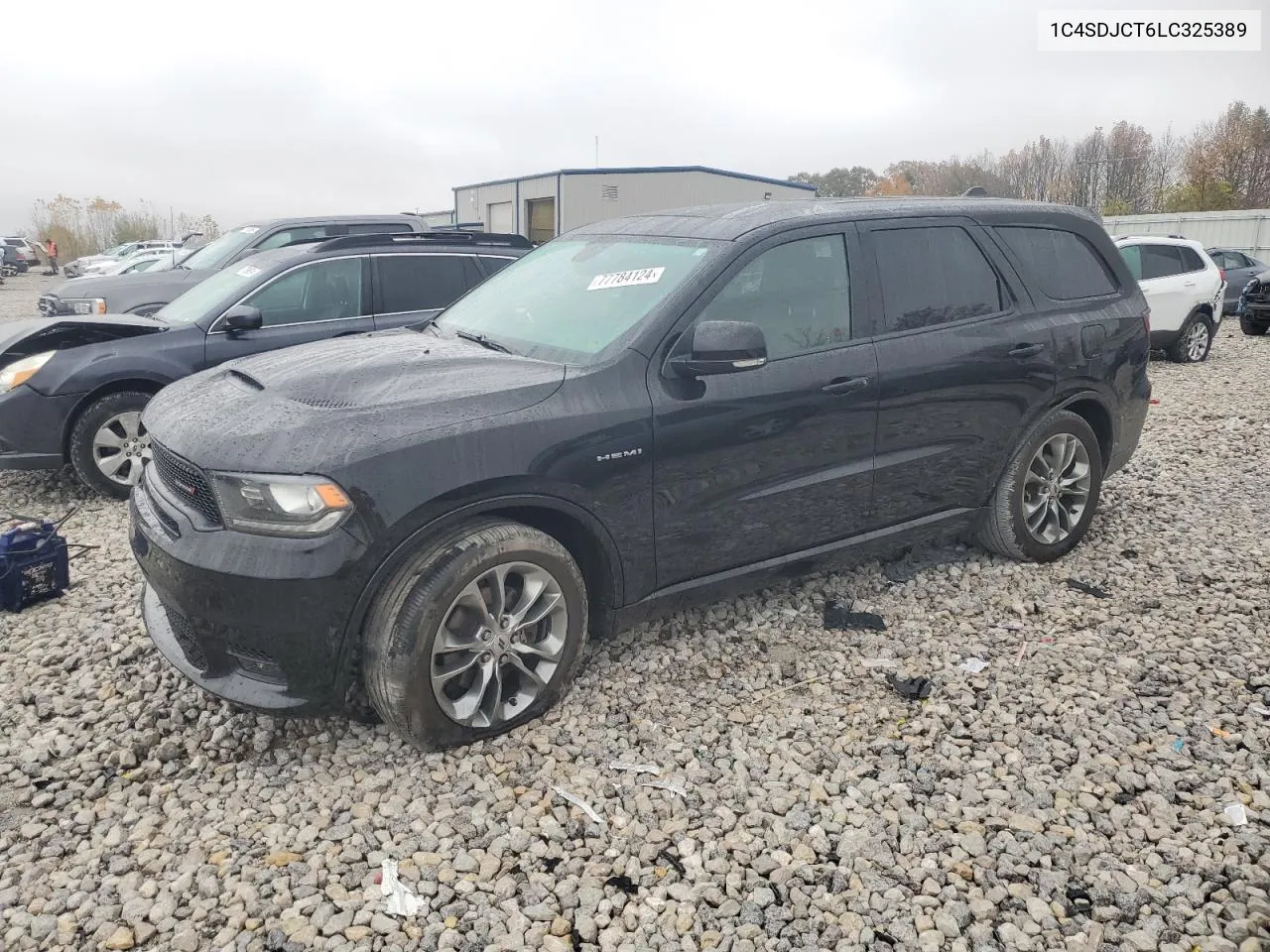 2020 Dodge Durango R/T VIN: 1C4SDJCT6LC325389 Lot: 77784124