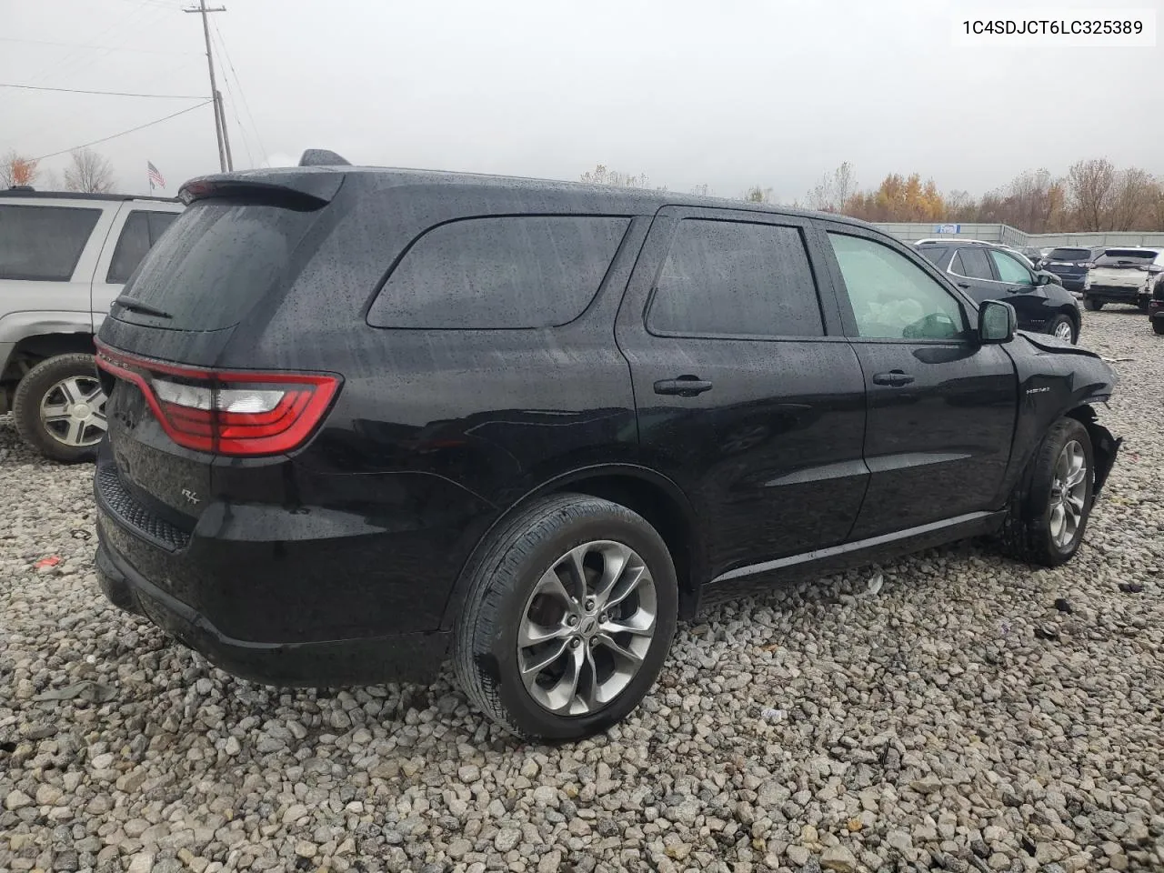 2020 Dodge Durango R/T VIN: 1C4SDJCT6LC325389 Lot: 77784124