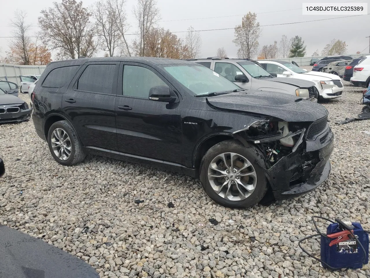 2020 Dodge Durango R/T VIN: 1C4SDJCT6LC325389 Lot: 77784124