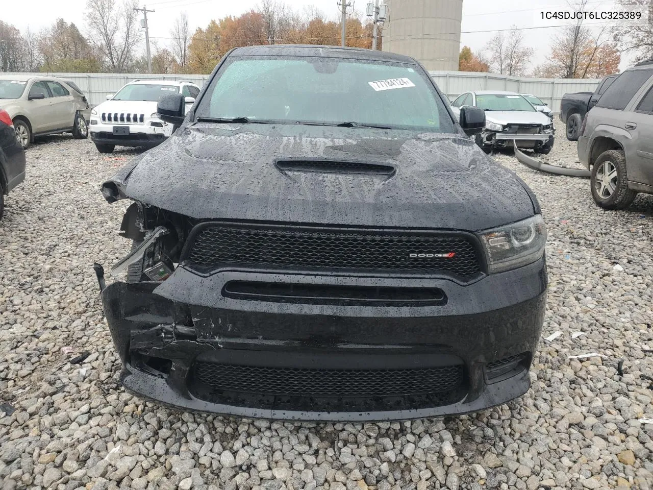 2020 Dodge Durango R/T VIN: 1C4SDJCT6LC325389 Lot: 77784124