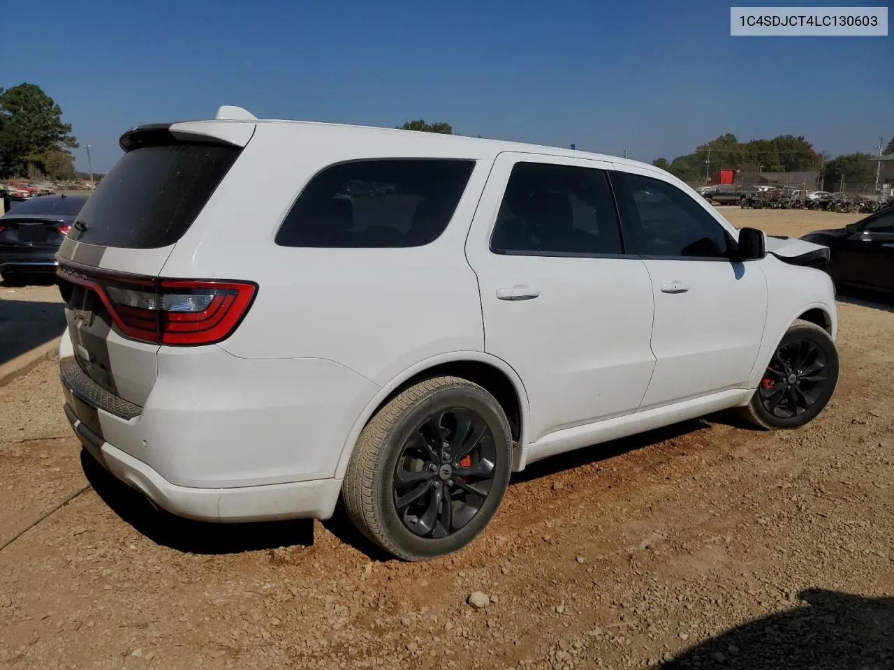 2020 Dodge Durango R/T VIN: 1C4SDJCT4LC130603 Lot: 77826904