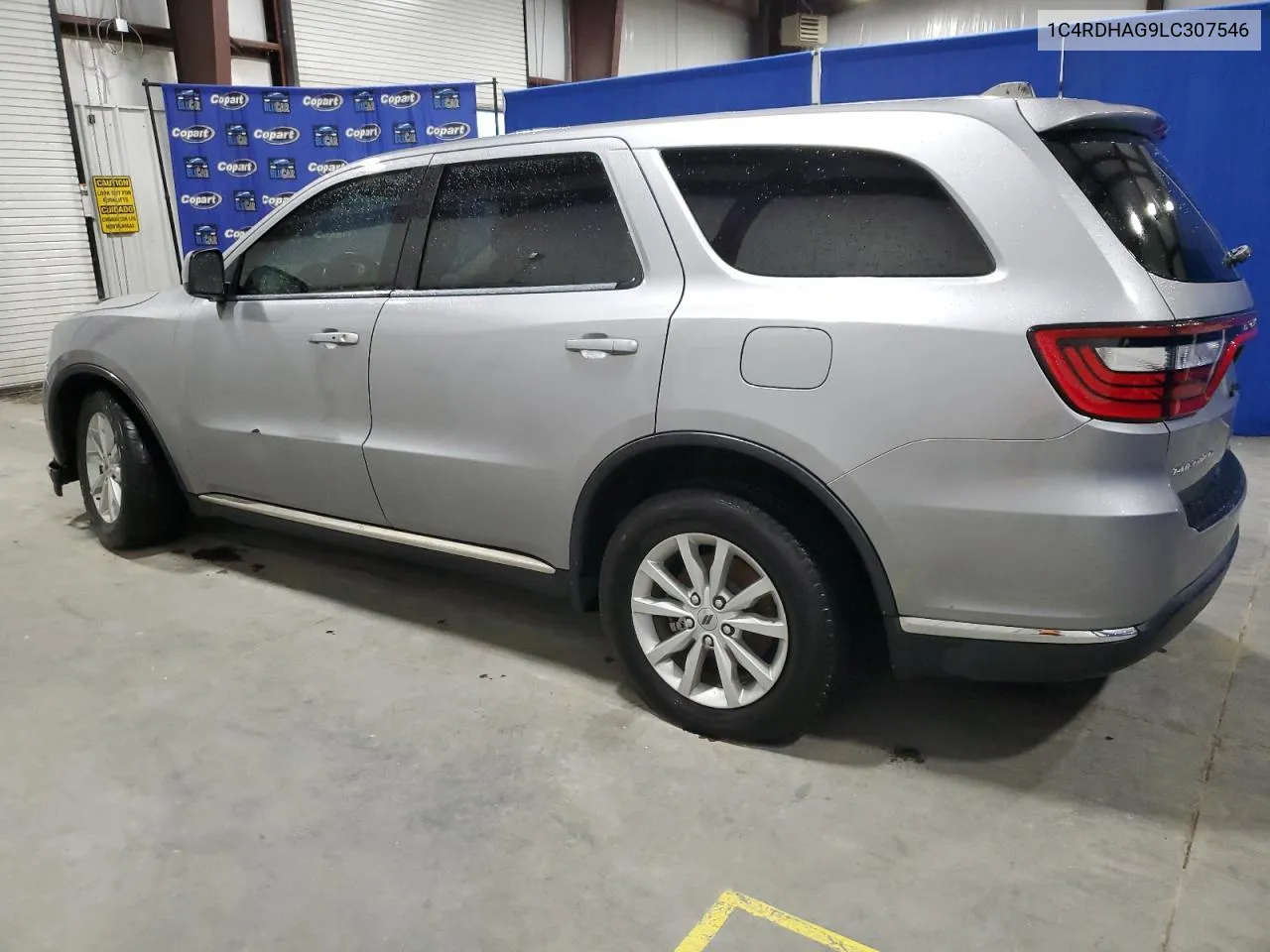 2020 Dodge Durango Sxt VIN: 1C4RDHAG9LC307546 Lot: 78081424