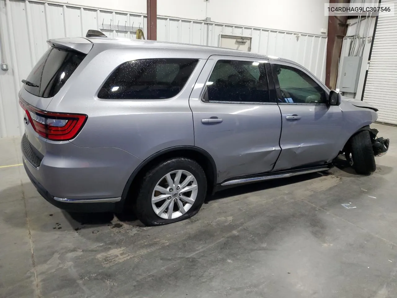 2020 Dodge Durango Sxt VIN: 1C4RDHAG9LC307546 Lot: 78081424