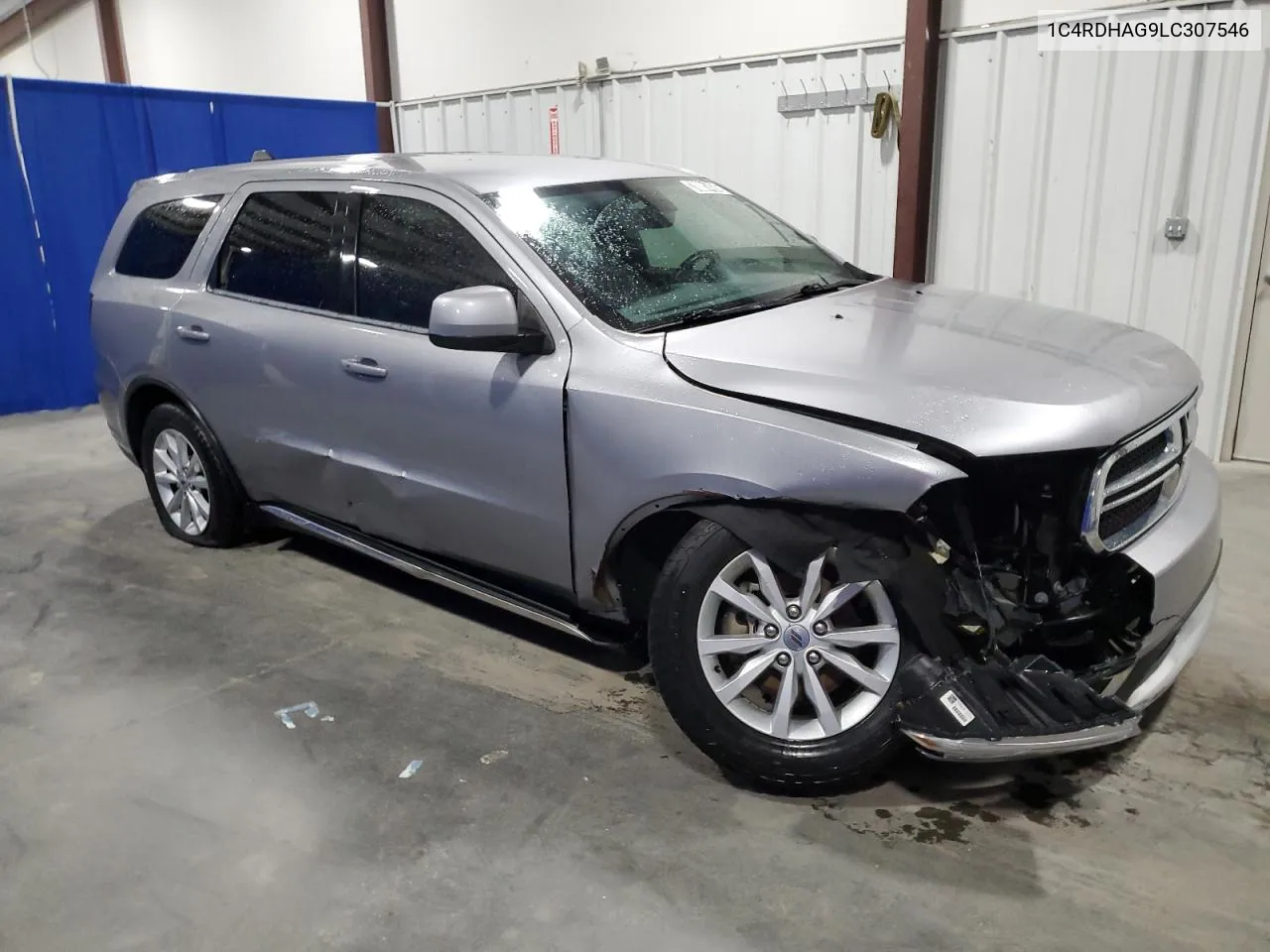 2020 Dodge Durango Sxt VIN: 1C4RDHAG9LC307546 Lot: 78081424