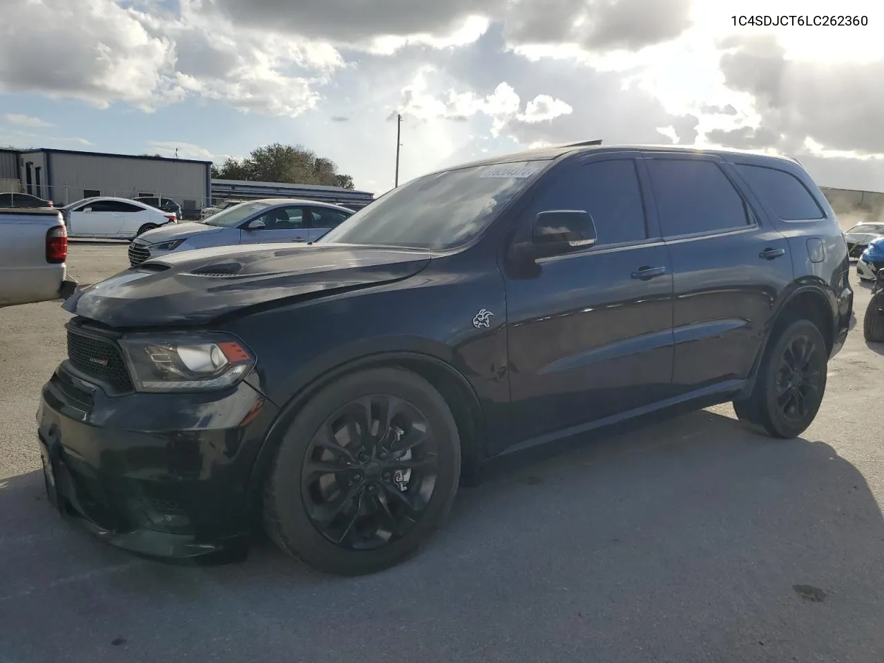 2020 Dodge Durango R/T VIN: 1C4SDJCT6LC262360 Lot: 78204374