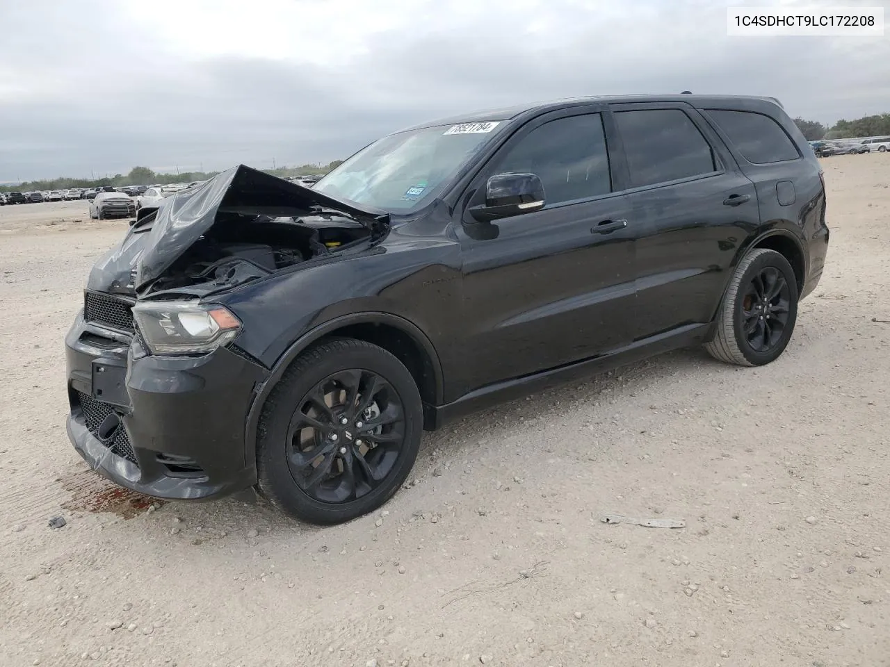 2020 Dodge Durango R/T VIN: 1C4SDHCT9LC172208 Lot: 78521784