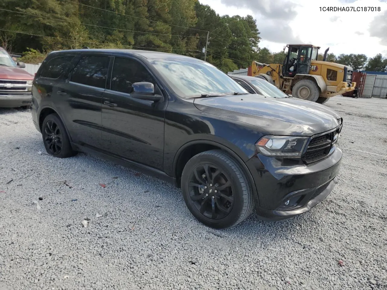 2020 Dodge Durango Sxt VIN: 1C4RDHAG7LC187018 Lot: 78674944