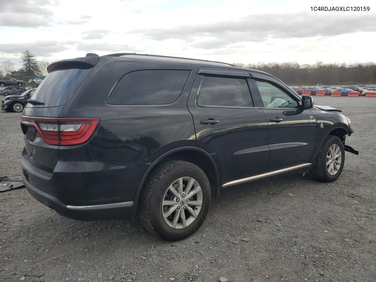 2020 Dodge Durango Sxt VIN: 1C4RDJAGXLC120159 Lot: 79761604