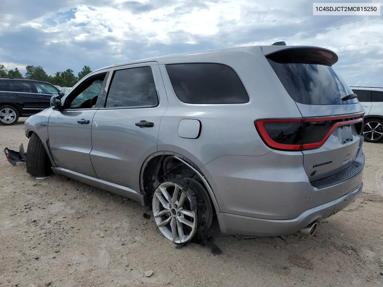 2021 Dodge Durango R/T VIN: 1C4SDJCT2MC815250 Lot: 59731844