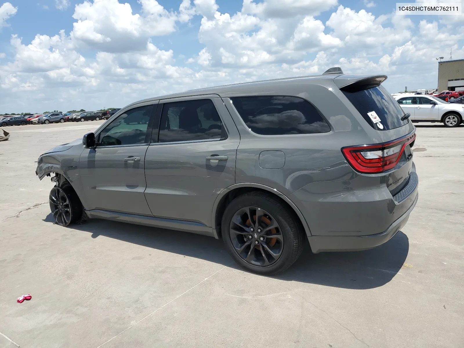 2021 Dodge Durango R/T VIN: 1C4SDHCT6MC762111 Lot: 60341634