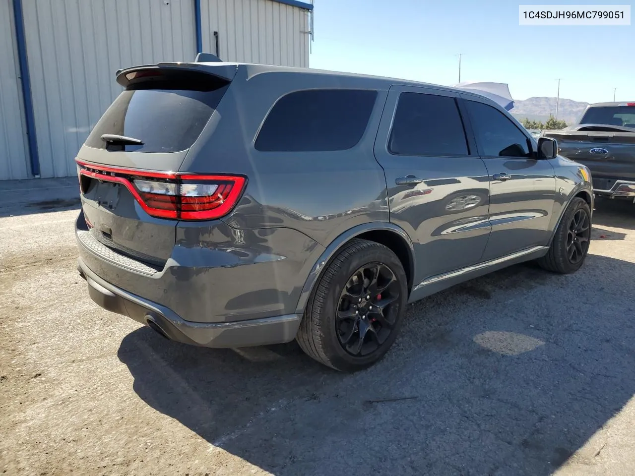 1C4SDJH96MC799051 2021 Dodge Durango Srt Hellcat