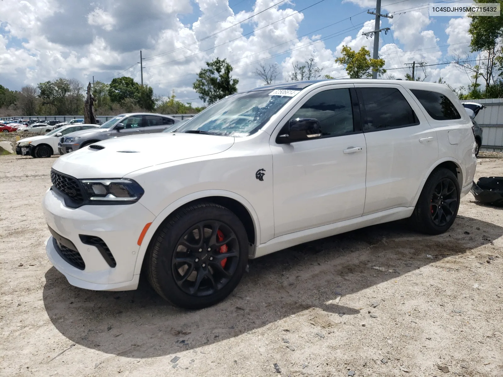 1C4SDJH95MC715432 2021 Dodge Durango Srt Hellcat