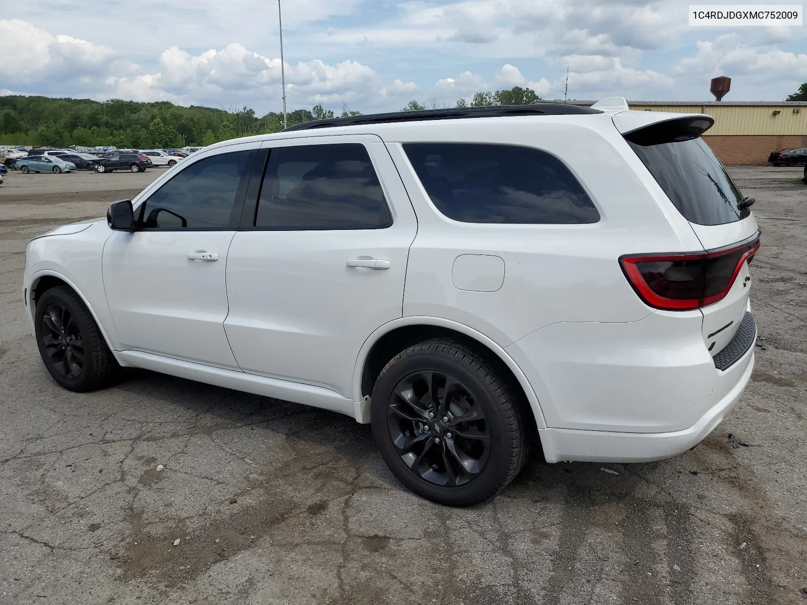 2021 Dodge Durango Gt VIN: 1C4RDJDGXMC752009 Lot: 63699034