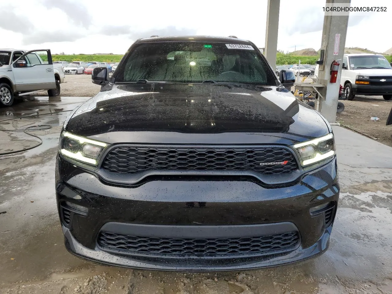 2021 Dodge Durango Gt VIN: 1C4RDHDG0MC847252 Lot: 63752844