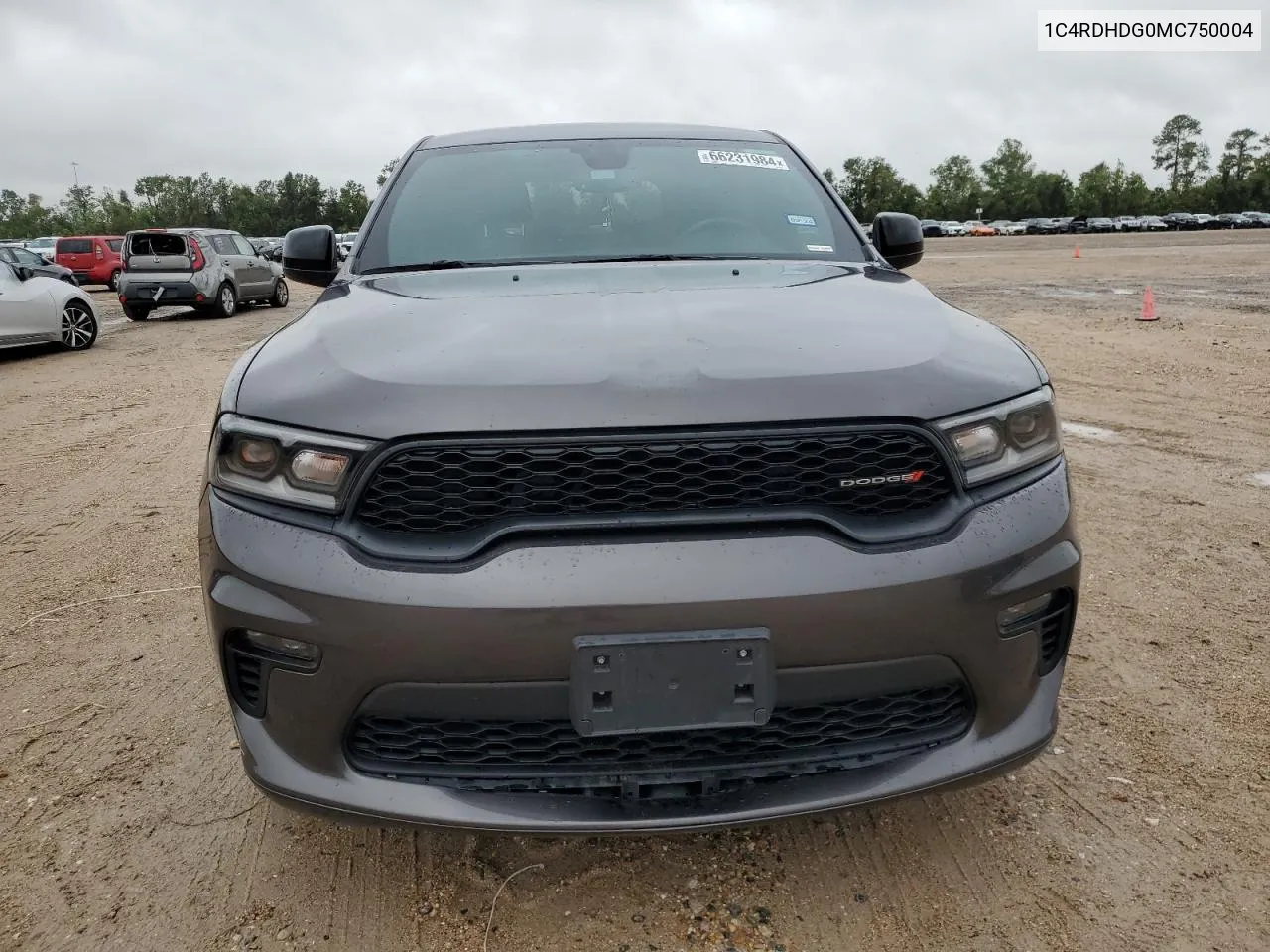 1C4RDHDG0MC750004 2021 Dodge Durango Gt